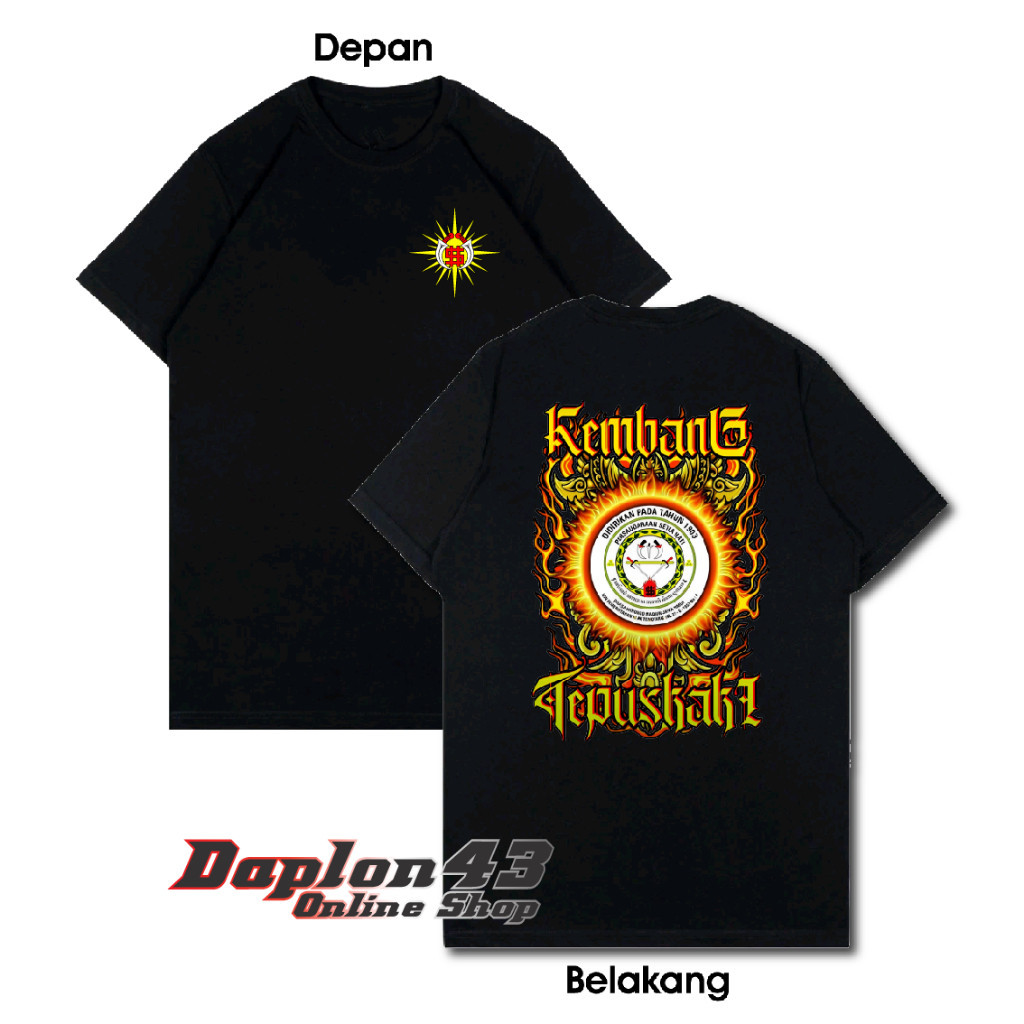KAOS KEMBANG TEPUS KAKI KAOS SH WINONGO 1903 LOGO DEPAN SINAR DAPLON43 08