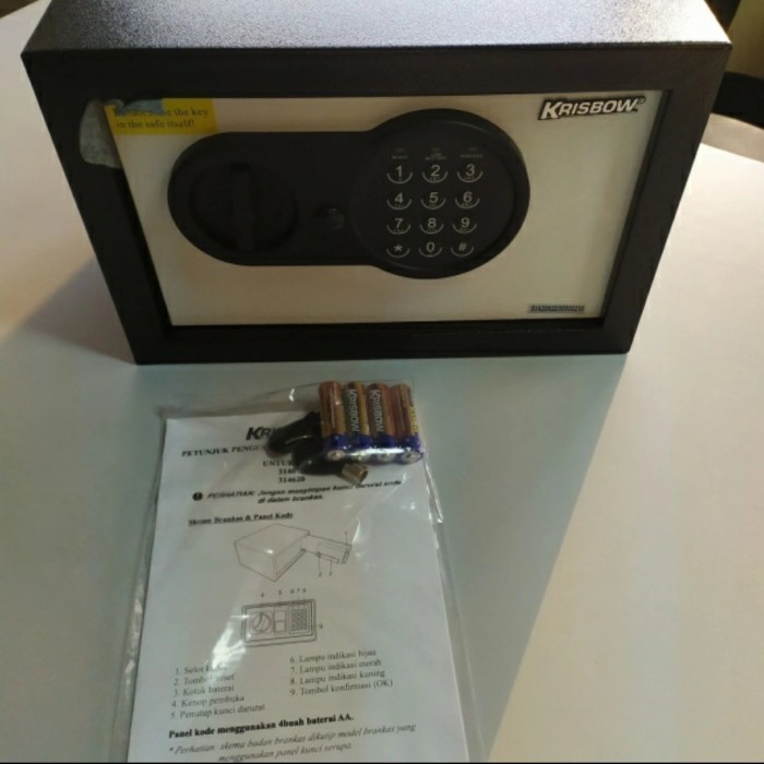 Ready BRANKAS DIGITAL / MINI BRANKAS HOTEL / SAFE DEPOSIT BOX - KRISBOW