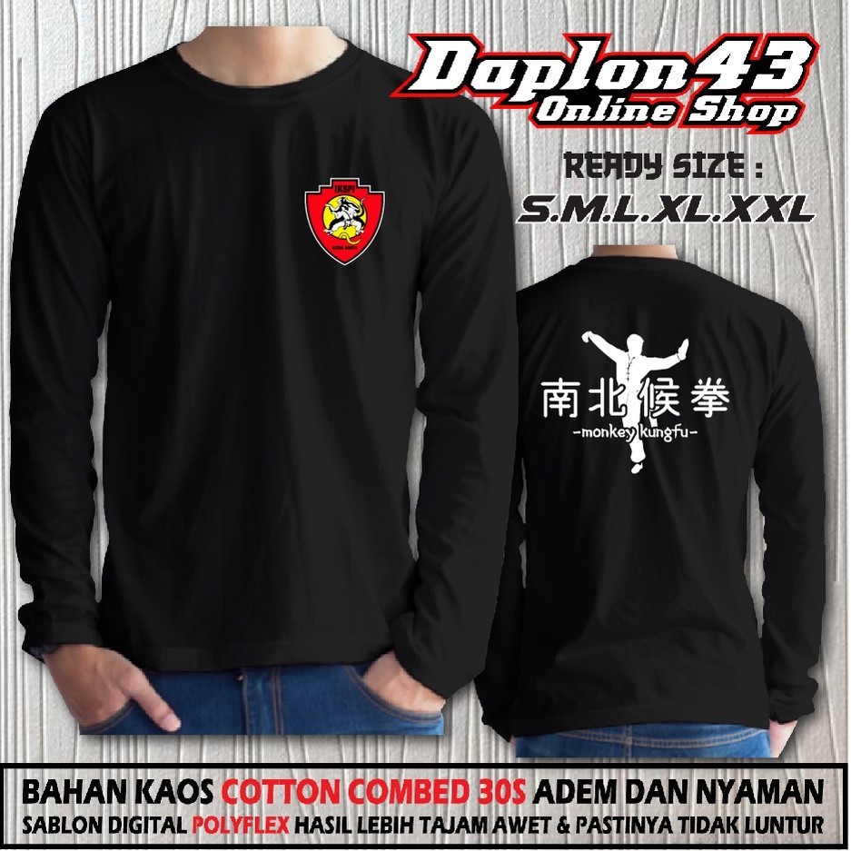 KAOS IKSPI KERA SAKTI EST.1980 LENGAN PANJANG // KAOS PENCAK SILAT INDONESIA // KAOS DISTRO KERA SAK