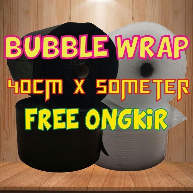 

EVY-510 bubble wrap 40cm x 50m plastik packing buble wrap tebal Berkualitas