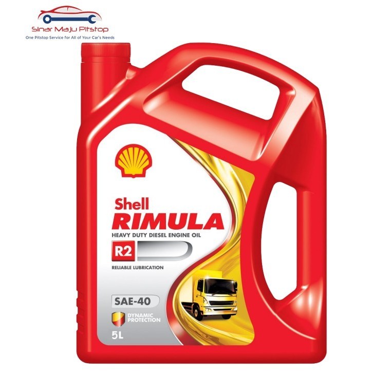 Promo Jual Rugi Shell Rimula R2 Sae 40 Oli Mesin Mobil Diesel 5 Ltr