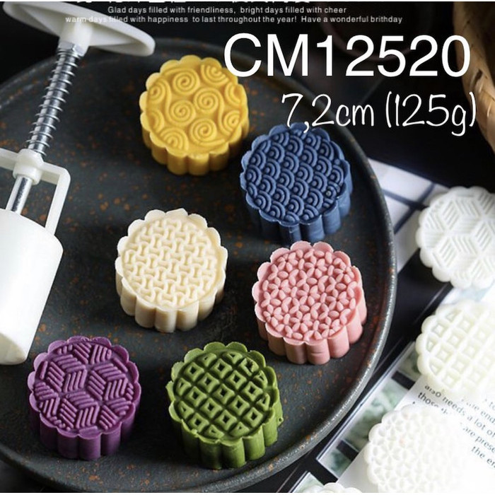 

JJ311 CM12520 Cetakan Mooncake Kue Bulan Cookie Cutter 125g PROMO SPECIAL
