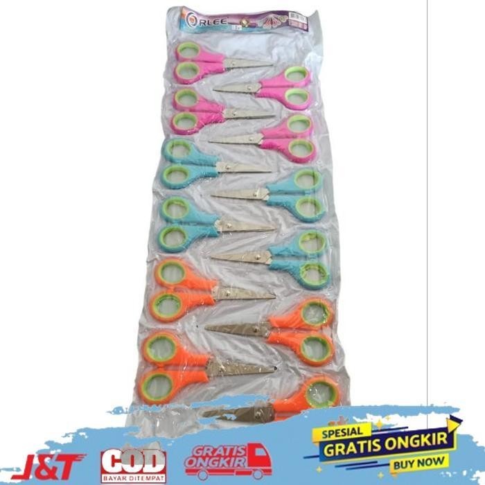 

TODAY GUNTING KECIL RENTENG 12 PIECES WARNA WARNI TODAY