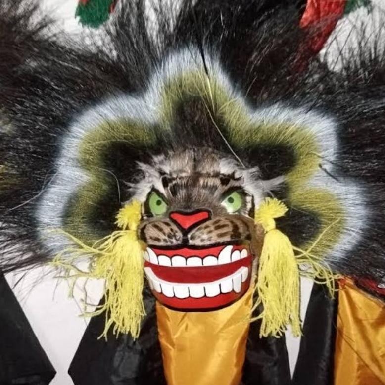 BDC mainan anak topeng barongan blora barong kucing TERLARIS