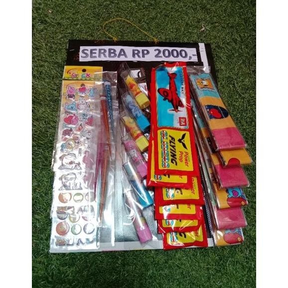 Mainan Renceng Serba 2000/Mainan Titip Warung/Isi 30Pc