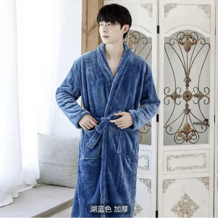 Piyama Kimono Pria Brudru Allsize Baju Tidur Handuk Tebel
