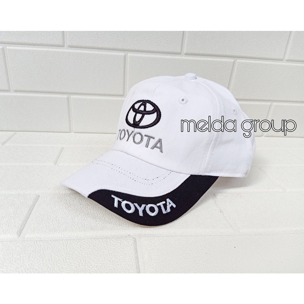 Promo Mega Sale 4.4 // Topi Baseball Pria Bordir Toyota / Topi Team Asia Toyota Termurah Masa Kini -