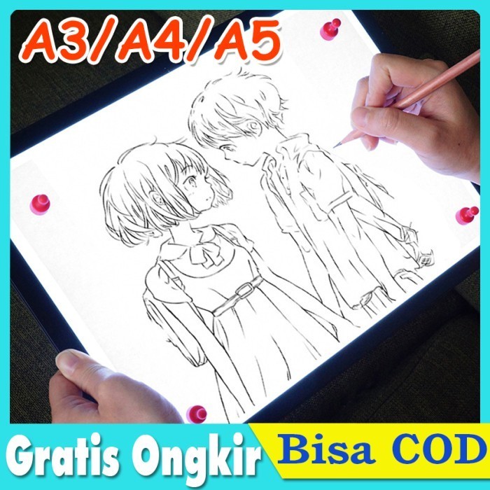 

Tracing Copy Board A3 A4 A5 Led Drawing Copy Board -Anza Wahda