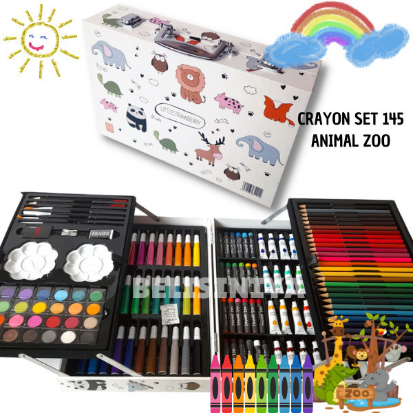 

Crayon Set 145 Pcs Model Koper Crayon Set 145 Pcs Model Baru -Anza Wahda