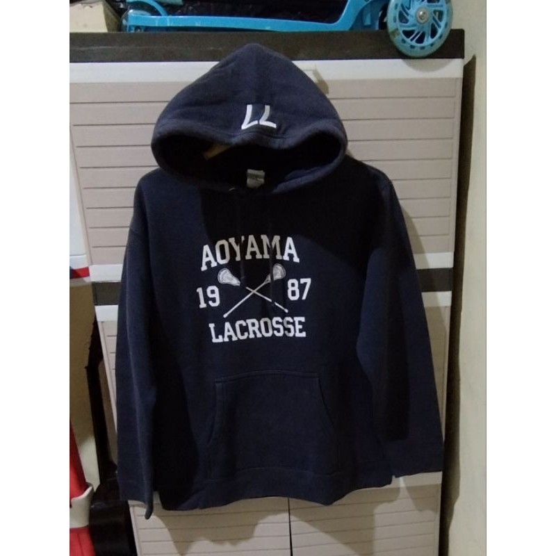 Hoodie United Athle Navy Tebal