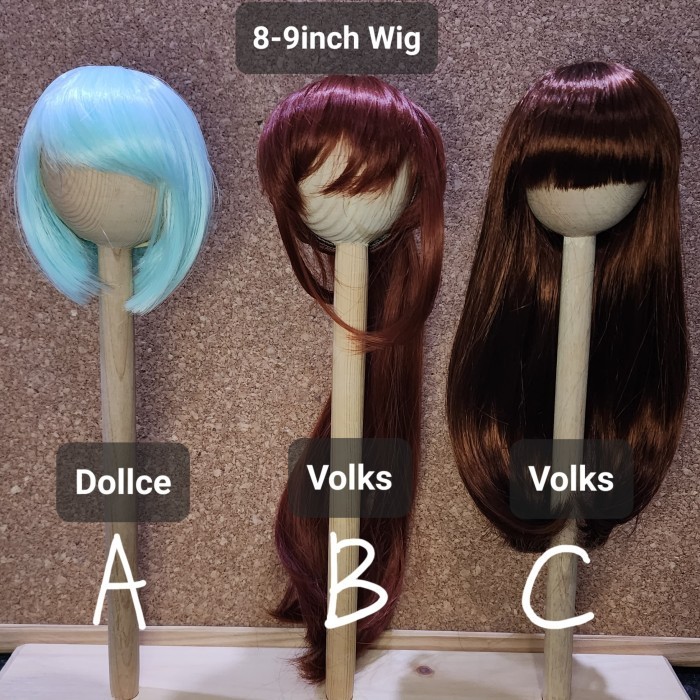 Wig Bjd / Boneka / Dollfie