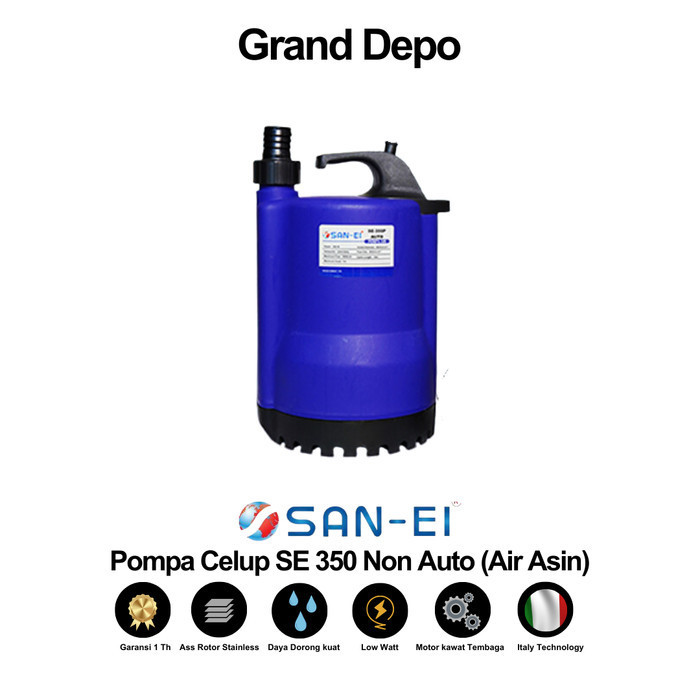 San Ei Pompa Air Celup SE 350 Non Auto / Pompa Air Celup San Ei