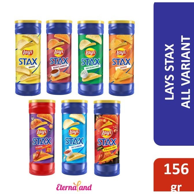 

TERBARU LAYS STAX 155 GR (5.5 OZ) !!!!!
