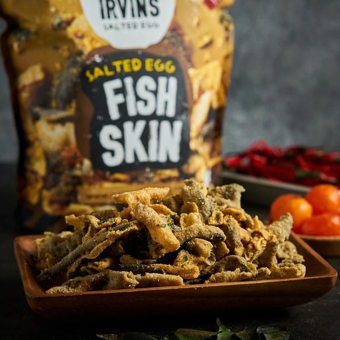 

NEW PRODUK IRVINS SALTED EGG FISH SKIN SMALL 105G ORIGINAL SINGAPORE !!!!!