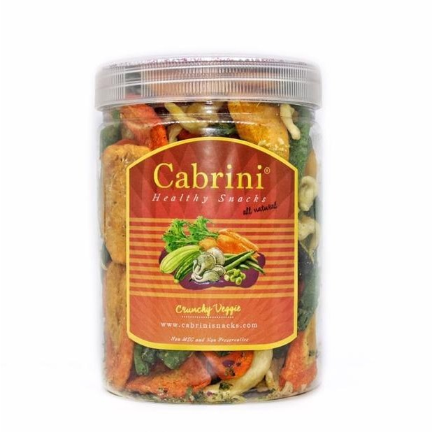 

BIG SALE CABRINI HEALTHY SNACKS - CRUNCHY VEGGIE (SMALL) KERIPIK SAYUR PREMIUM !!!!!