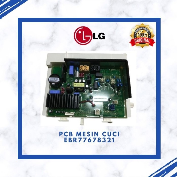 PCB MODUL MESIN CUCI LG EBR77678321 WD-N1213D6 ORIGINAL