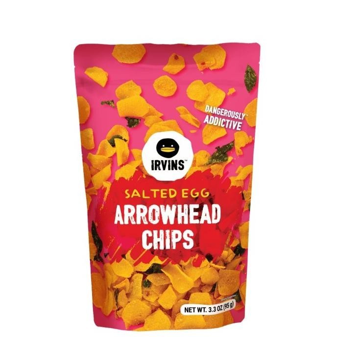 

NEW PRODUK IRVINS SALTED EGG ARROWHEAD CHIPS (95G) !!!!!