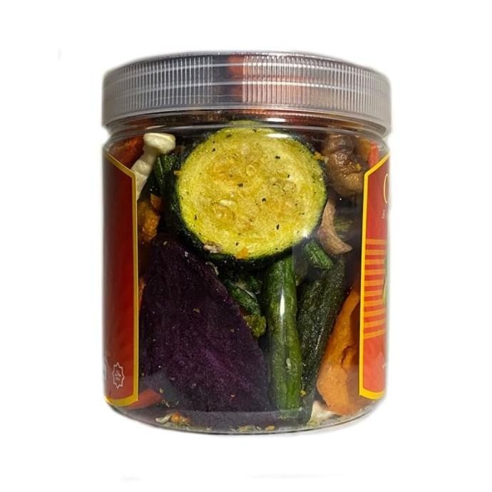 

BIG SALE CABRINI HEALTHY SNACKS - CRUNCHY VEGGIE (500 ML) KERIPIK SAYUR PREMIUM !!!!!