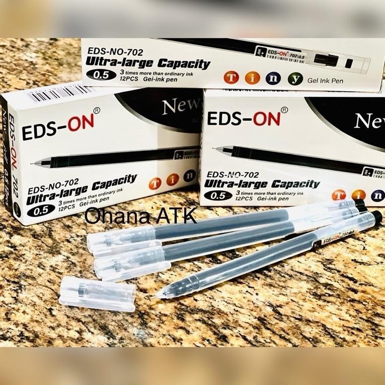 

Cuci Gudang [1 Pack] Promo Pulpen Gel Eds-On Zuixua New Jell Isi 12Pcs-Pulpen Gel Jaminan Mutu