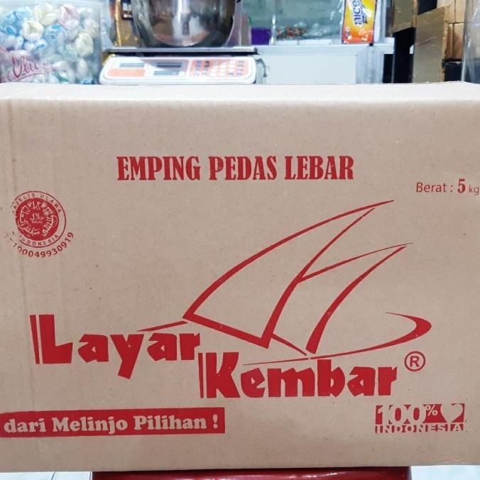 

TERBARU EMPING PEDAS LEBAR 5KG !!!!!