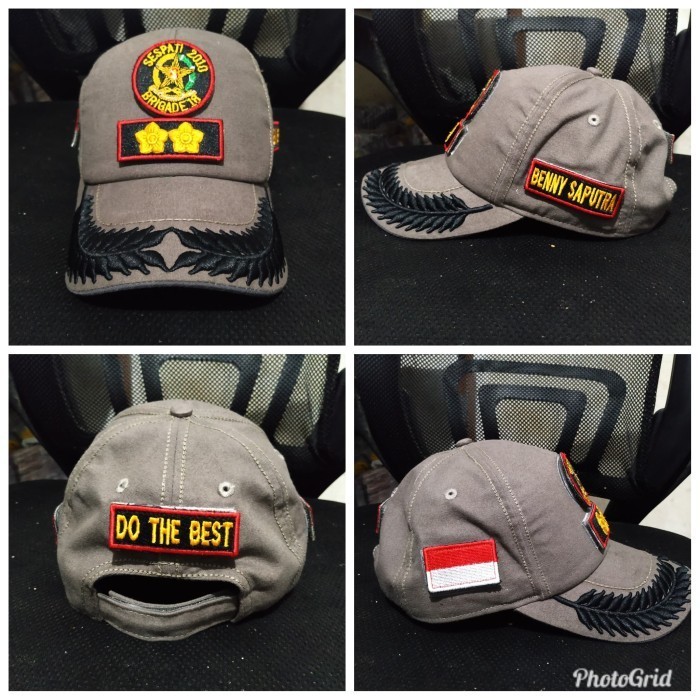 Giov Topi Tactical Pamen Pati Polri Terbaru