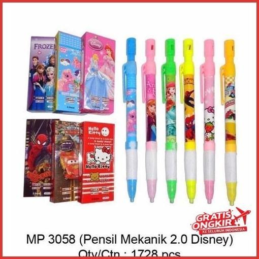 

Cuci Gudang Pensil Mekanik 2,0 Series Disney Alat Tulis Sekolah Dan Kantor Cuci Gudang