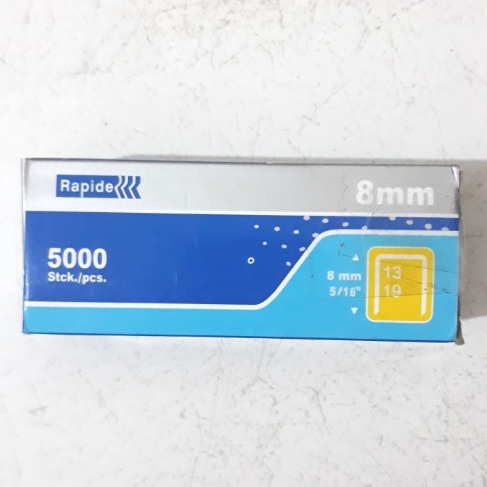 

Promo Isi Tembakan Staples / Stapler Gun Rapide 8Mm 5000Stck./Pcs Hemat