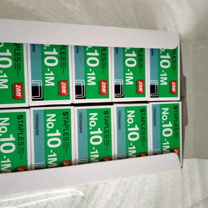 

Terbatas Isi Staples Zrm 10 Isi 20 Pad Ready Stock