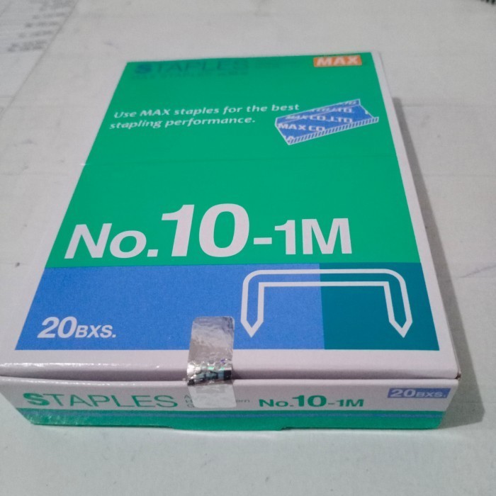 

Asli Isi Stapler Max No 10-1M Ready Stock