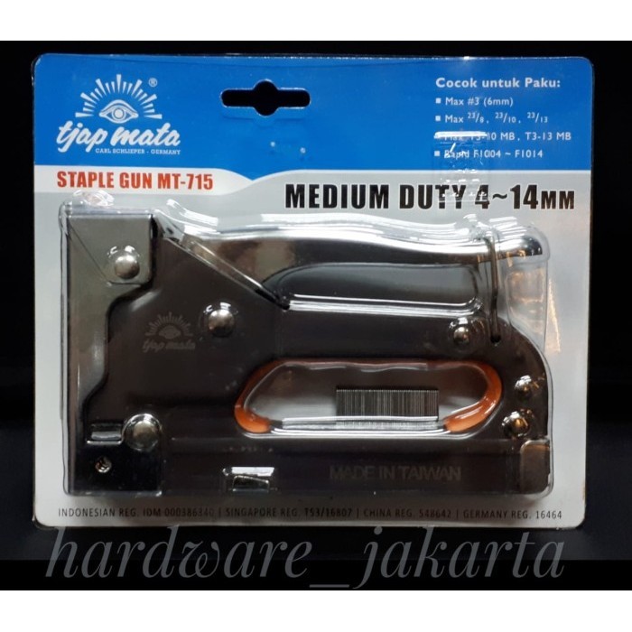 

Terbatas Stapler Gun Stationary Mt-715 "Tjap Mata" High Quality