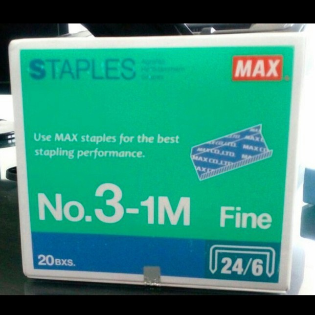 

Terbatas Isi Staples Max No 3 24/6 Murah