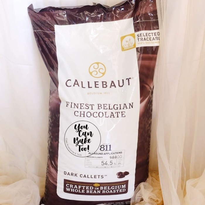 

Ready Callebaut 811 Dark Chocolate Couveture 54,5% 10kg