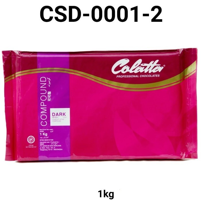 

Ready GR-CSD-0001 Collate coklat compound stick 1.2kg batang dark 1kg