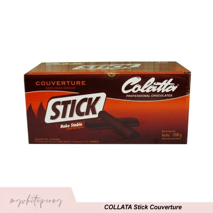 

Ready Chocolate Stick Couverture Colatta Bake Stable 1.2 Kg