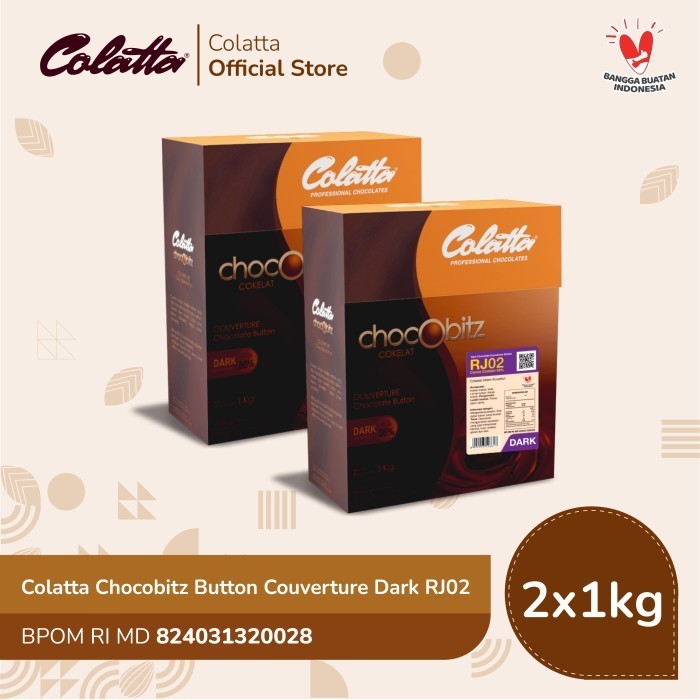 

Ready Bundling Colatta Chocobitz Button Couverture Dark RJ02 1Kg - Isi 2