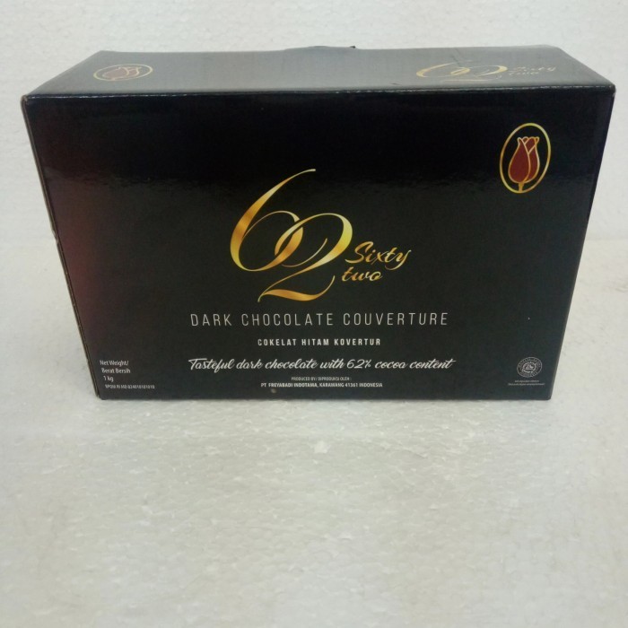 

Ready Tulip Dark Couverture Chocolate 62% Coin 1kg
