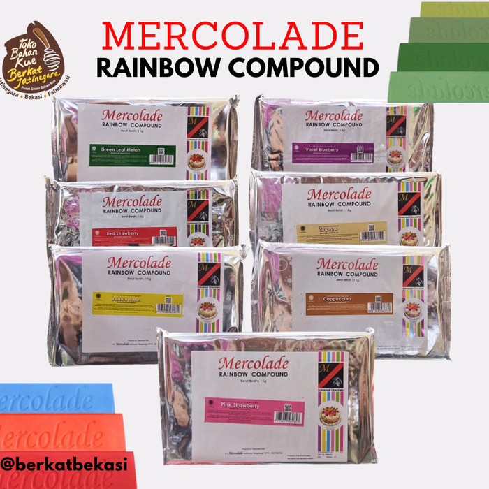 

Ready MERCOLADE COKLAT BATANG / COKLAT BLOK WARNA WARNI RASA BUAH 1 KG