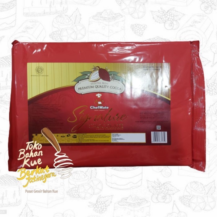 

Ready CHEFMATE BLOK SIGNATURE 1 KG / COKLAT COMPOUND SIGNATURE