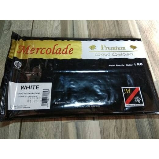 

Ready Mercolade White Coklat Compound Premium