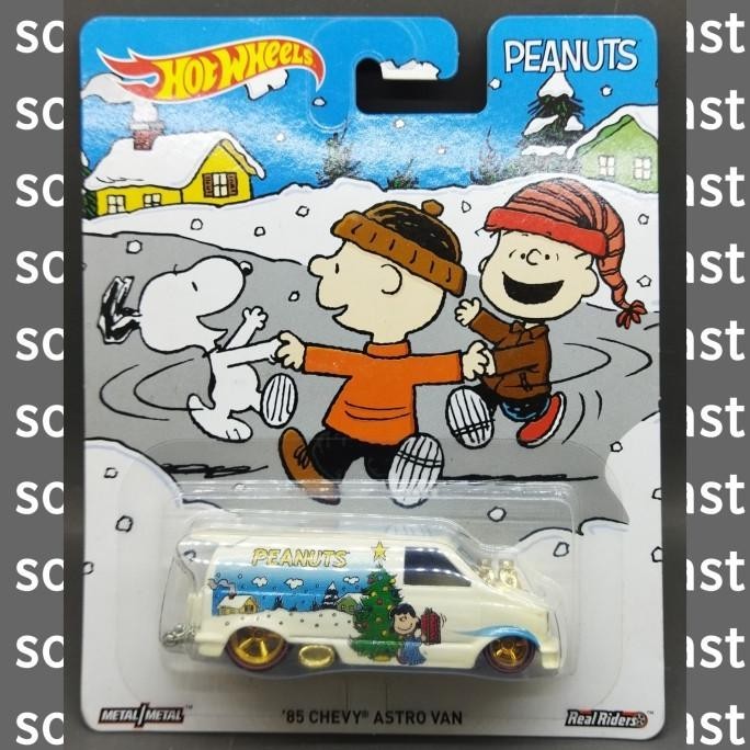 Hotwheels 85 Chevy Astro Van Peanuts