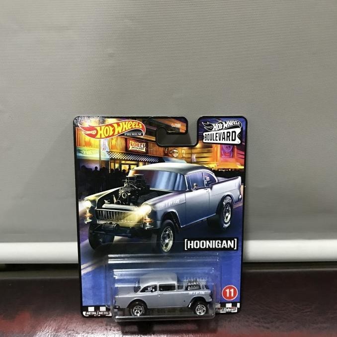 Hotwheels boulevard 55 chevy bel air gasser