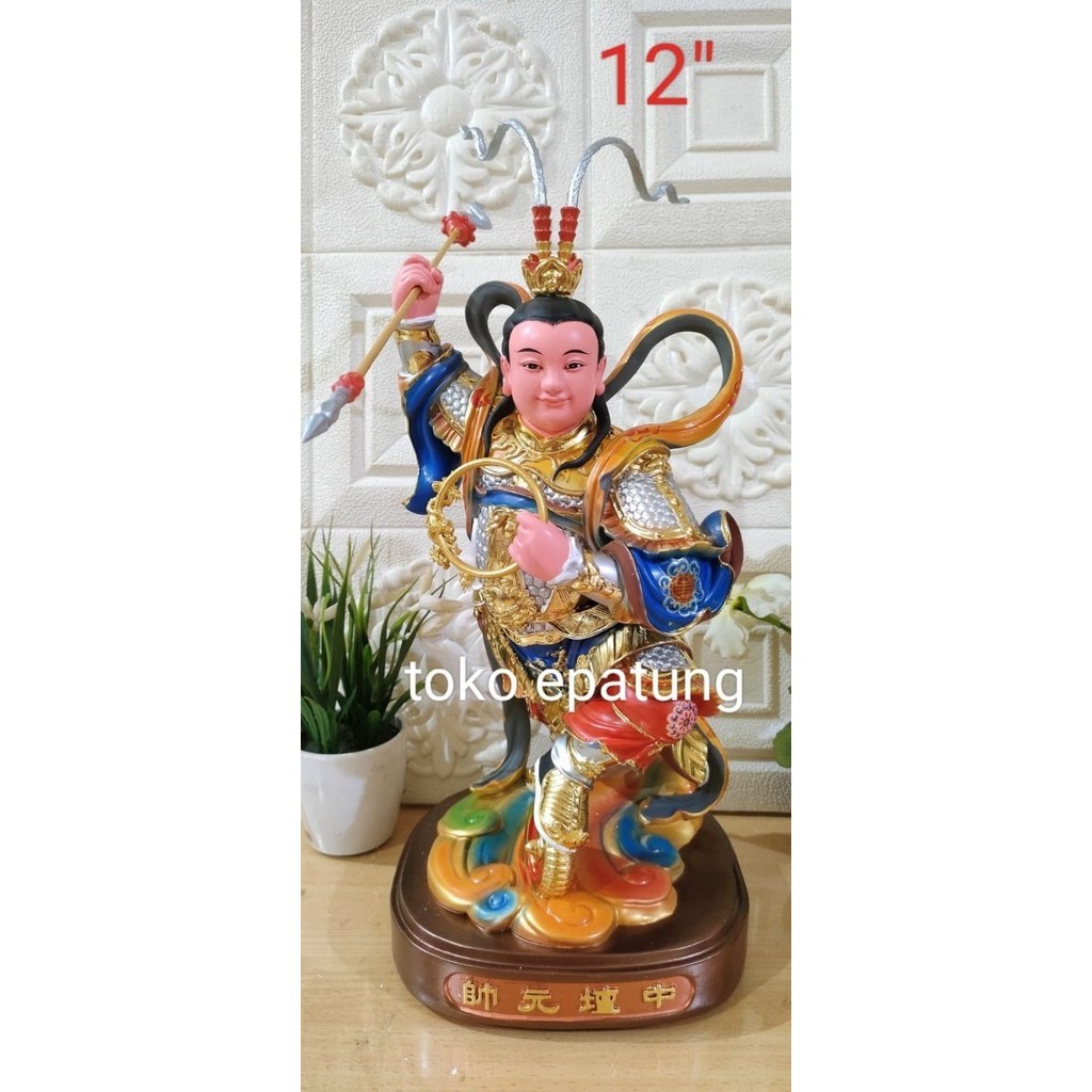 Fran Patung Dewa / Nacha / Naca / Locia Fiber - 12 Inch - Mahkota - W4 - Tl