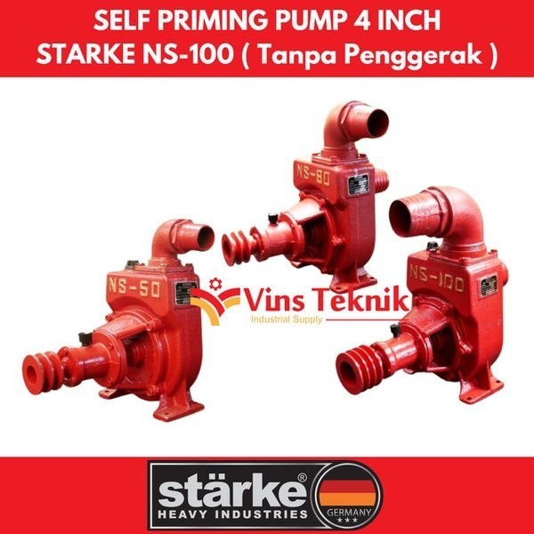 POMPA AIR IRIGASI STARKE NS50 NS80 NS 100 SELF PRIMING PUMP