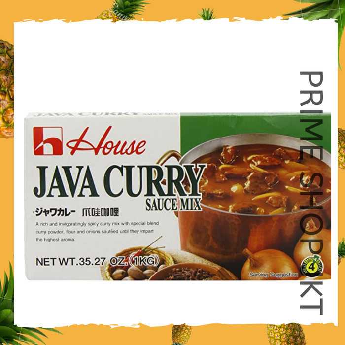 

Ready House Food Java Curry Jepang Sauce Mix Bumbu Kari Mild Blok 1kg