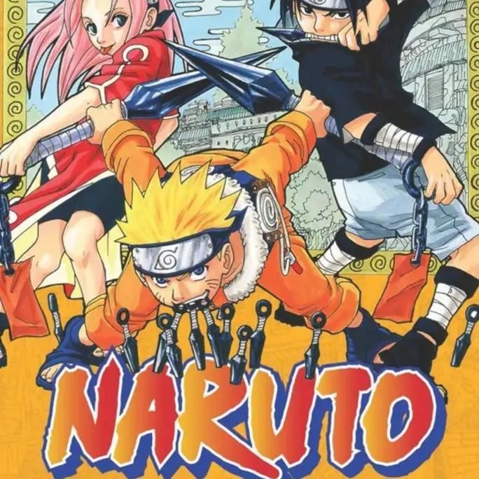buku komik naruto bind up vol 1