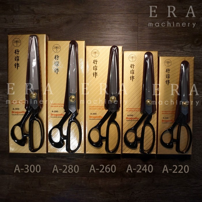 

Gunting Kain Dragonfly A-240 (10") / Capung Korea Tailoring Scissor