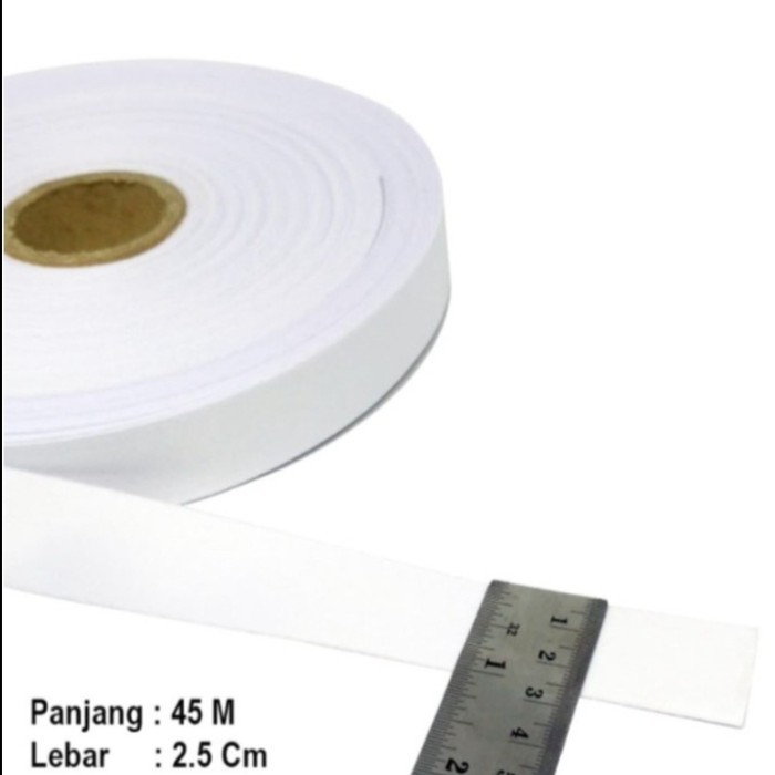 

Bahan Tali Pita Tissue Tisu Lanyard Sublim Printing Id Card Roll 2,5Cm