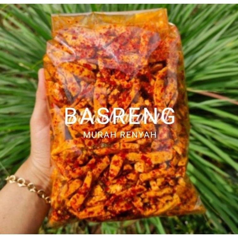 

Basreng Pedas Daun Jeruk Isi 500Gram Original Bakso Goreng Bangsreng Murah