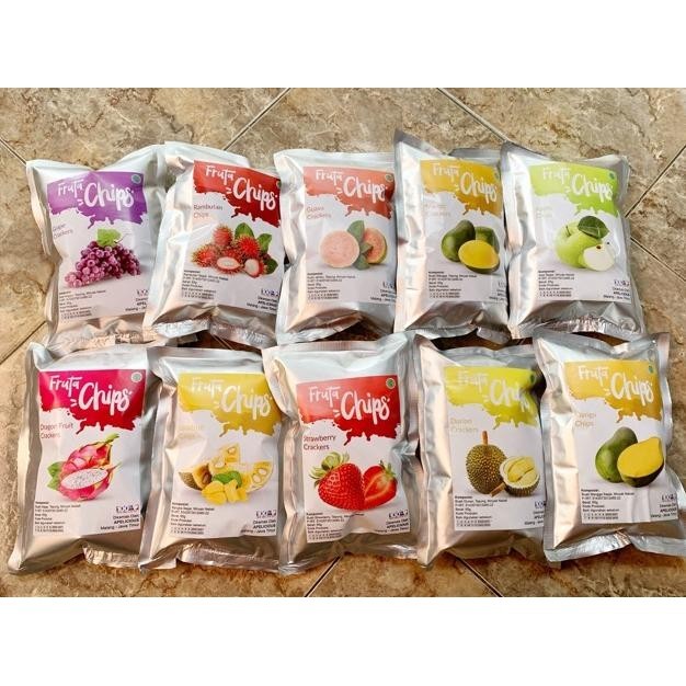 

Apelicious Keripik Buah / Kripik Sayur Krupuk Buah Apel Nangka Mangga Fruta Cemilan Khas Malang