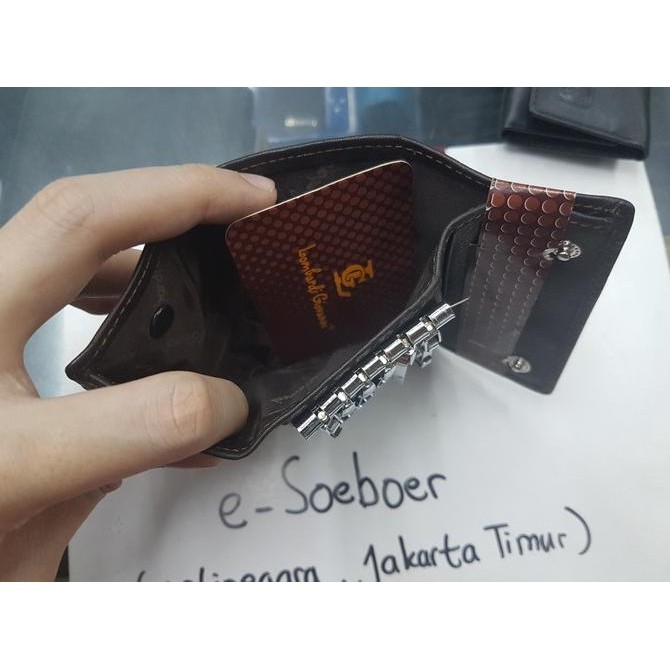 Best Sales Dompet Kunci Lombardi Giovanni Genuine Leather Original Kulit Limited Edition